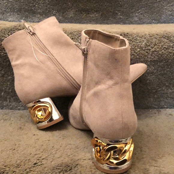 Qupid goldlink heel booties - Picture 4 of 4